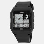 Youth Unisex Quartz Black Dial Digital Resin Watch D311
