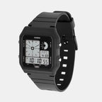 Youth Unisex Quartz Black Dial Digital Resin Watch D311