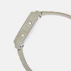 Youth Men Quartz Grey Dial Digital Resin Watch D312