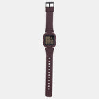 Youth Unisex Quartz Purple Dial Digital Resin Watch D313