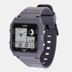 Youth Unisex Quartz Dark Grey Dial Digital Resin Watch D314