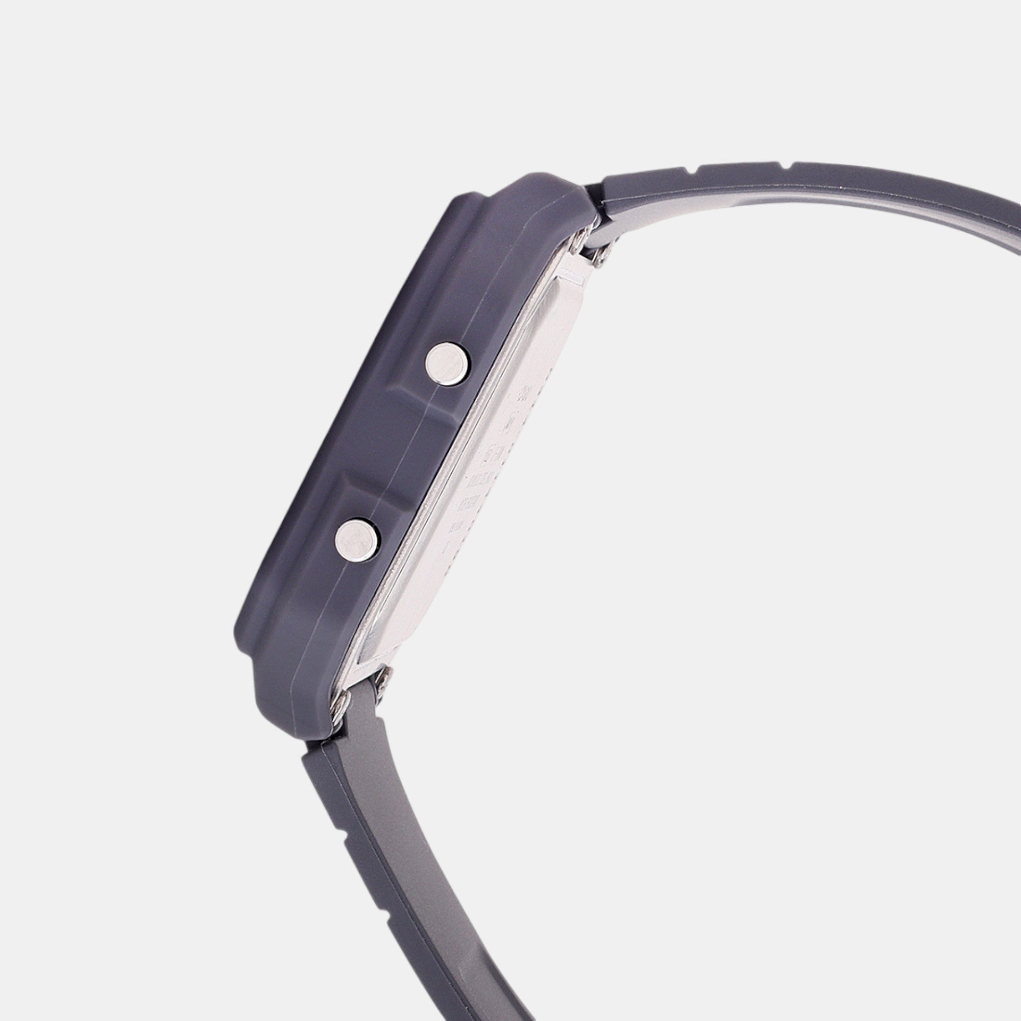 Youth Unisex Quartz Dark Grey Dial Digital Resin Watch D314