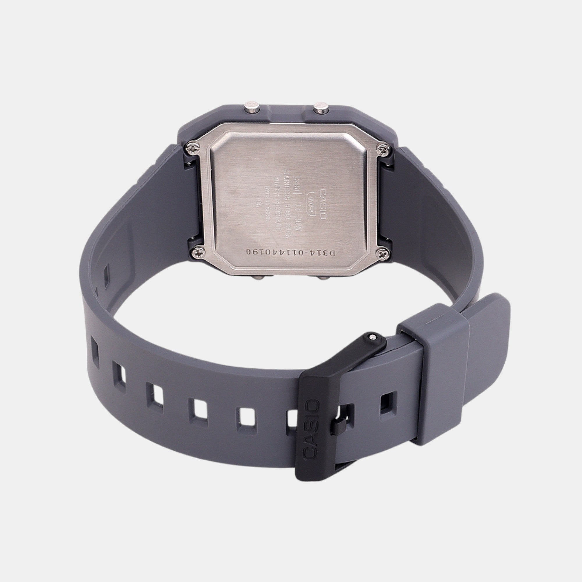Youth Unisex Quartz Dark Grey Dial Digital Resin Watch D314