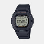 Youth Unisex Quartz Black Dial Digital Resin Watch D316