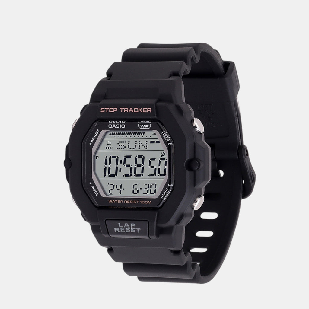 Youth Unisex Quartz Black Dial Digital Resin Watch D316