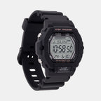 Youth Unisex Quartz Black Dial Digital Resin Watch D316