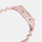 Youth Unisex Quartz Pink Dial Digital Resin Watch D317