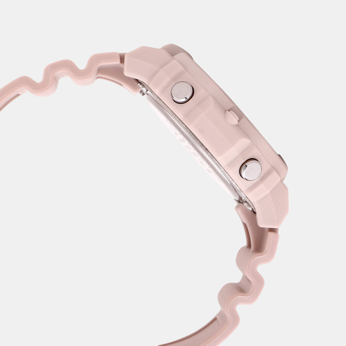 Youth Men Quartz Pink Dial Digital Resin Watch D317