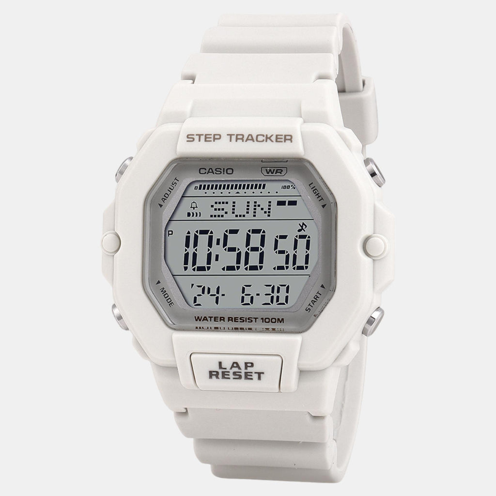 Youth Unisex Quartz White Dial Digital Resin Watch D318