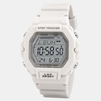 Youth Unisex Quartz White Dial Digital Resin Watch D318