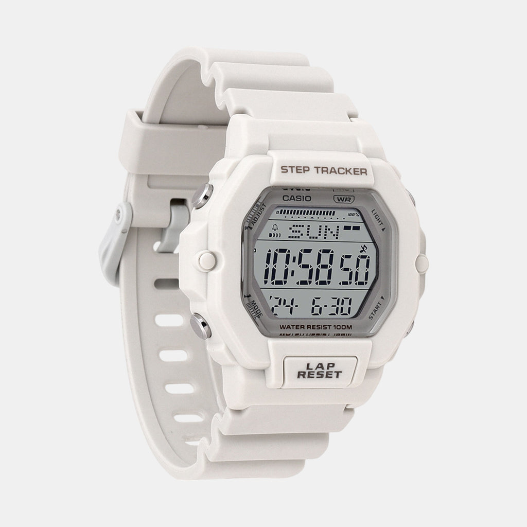 Youth Unisex Quartz White Dial Digital Resin Watch D318