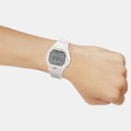 Youth Unisex Quartz White Dial Digital Resin Watch D318