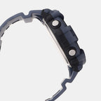 Youth Men Quartz Navy Blue Dial Digital Resin Watch D319