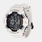 Youth Men Quartz White Dial Digital Resin Watch D320