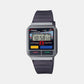 Vintage Unisex Black Digital Stainless Steel Watch D324