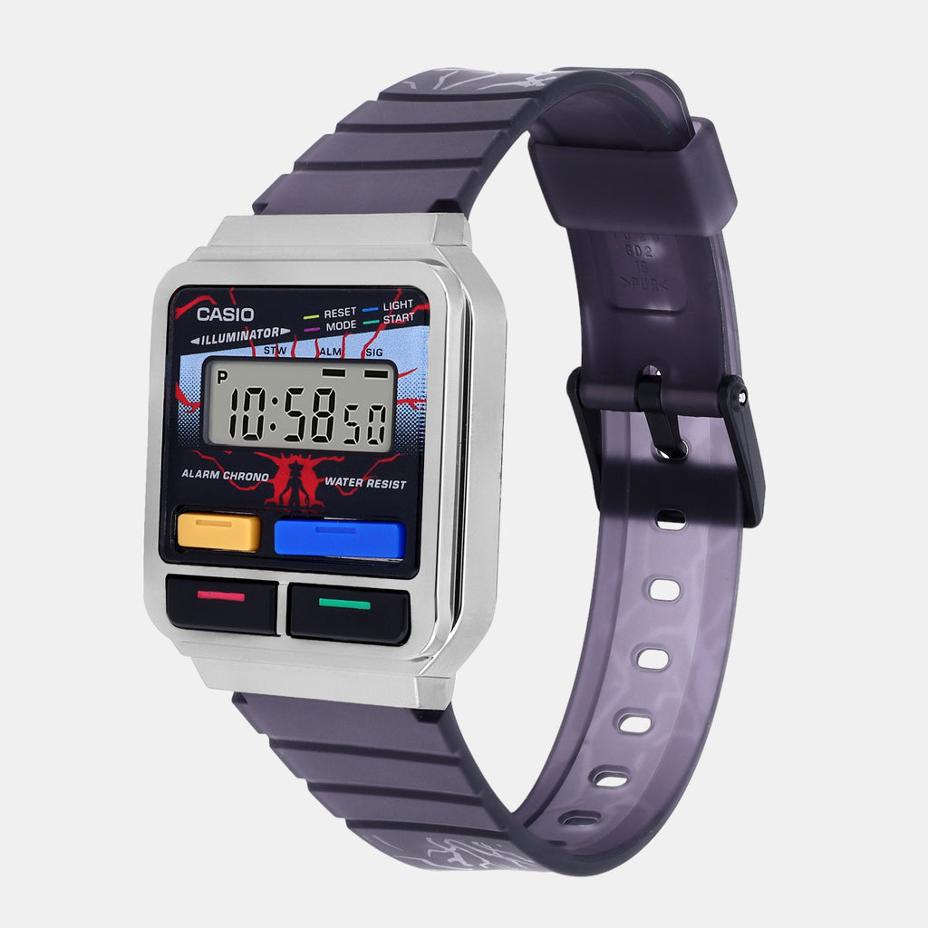 Casio Rectangular Quartz Digital Unisex watch