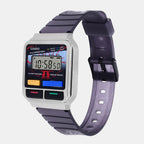 Casio Rectangular Quartz Digital Unisex watch