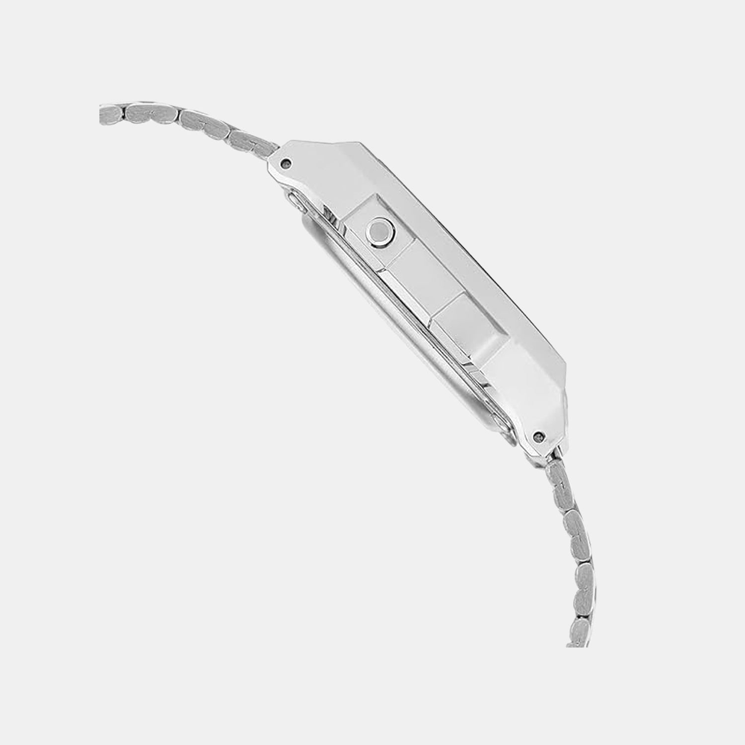 Vintage Unisex Quartz Brown Dial Digital Stainless Steel Watch A168WA-5AYDF D331