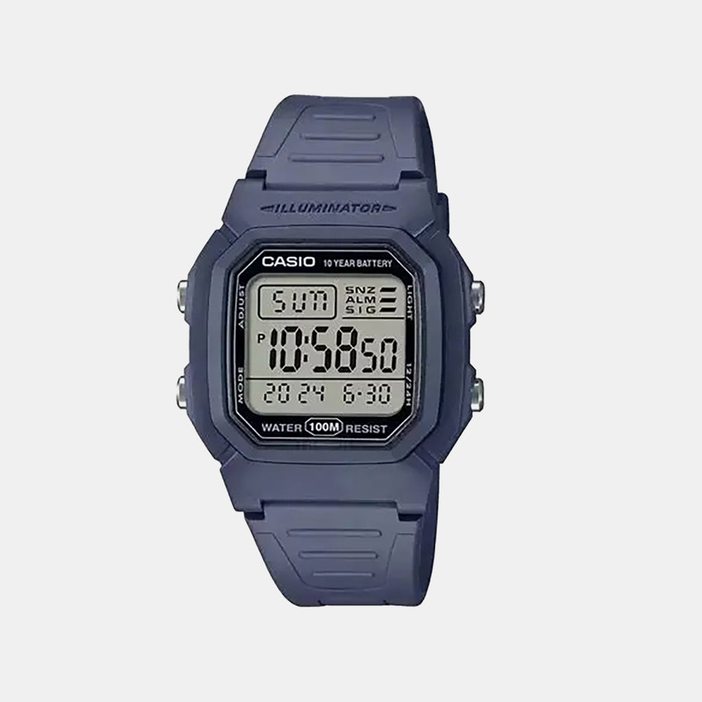 Youth Unisex Quartz Black Dial Digital Resin Watch D333