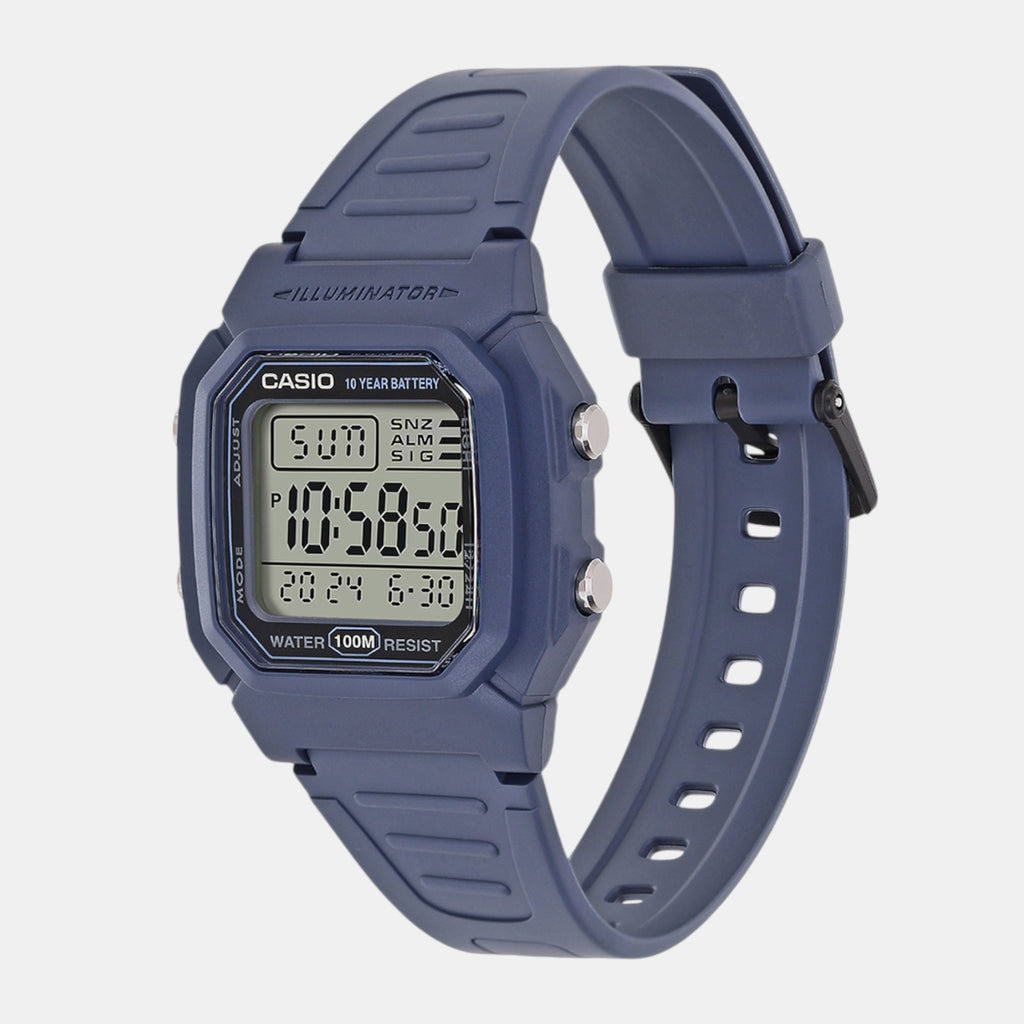 Youth Unisex Quartz Black Dial Digital Resin Watch D333