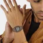 Youth Unisex Quartz Black Dial Digital Resin Watch D334