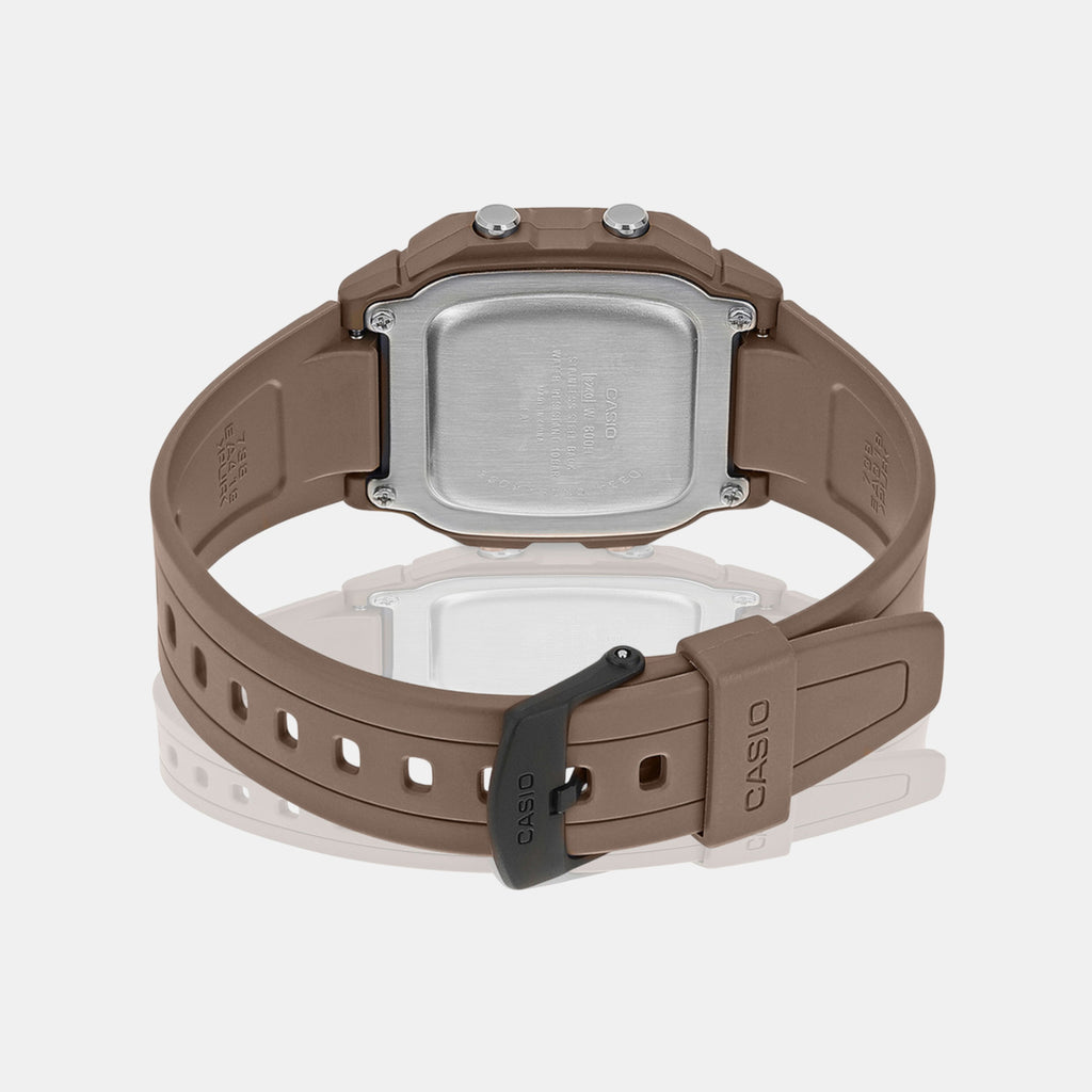 Youth Unisex Quartz Black Dial Digital Resin Watch D334