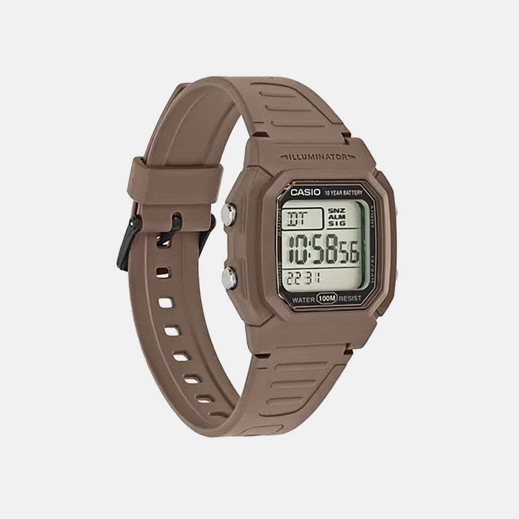 Youth Unisex Quartz Black Dial Digital Resin Watch D334