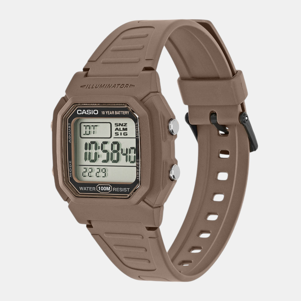 Youth Unisex Quartz Black Dial Digital Resin Watch D334