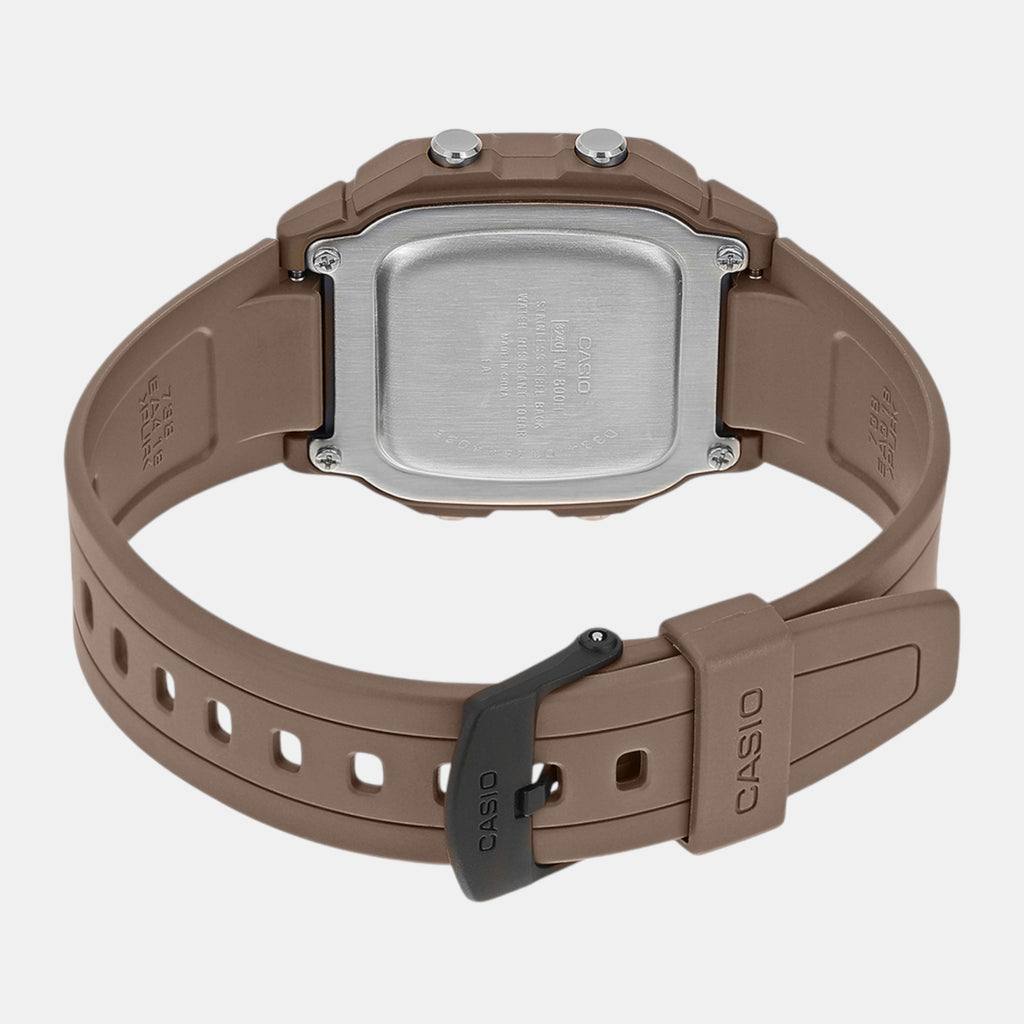 Youth Unisex Quartz Black Dial Digital Resin Watch D334