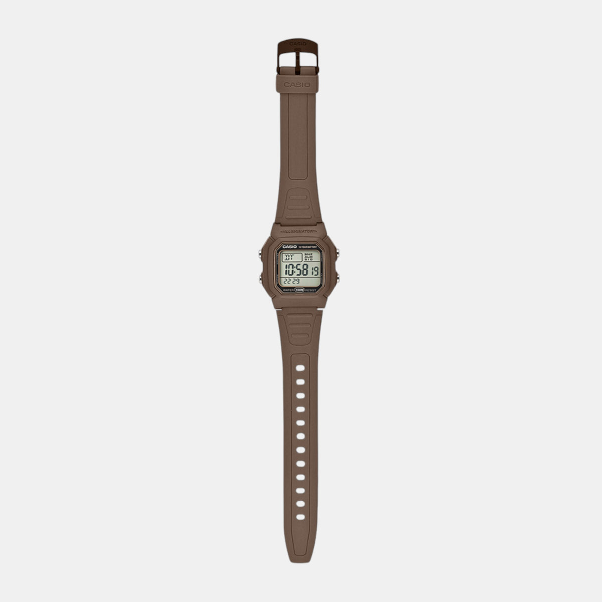 Youth Unisex Quartz Black Dial Digital Resin Watch D334