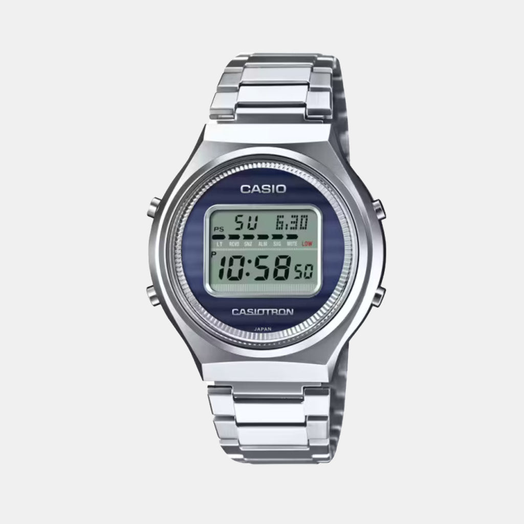 Enticer Men Quartz Blue Dial Digital Stainless steel Watch D337