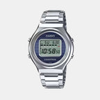 Enticer Men Quartz Blue Dial Digital Stainless steel Watch D337