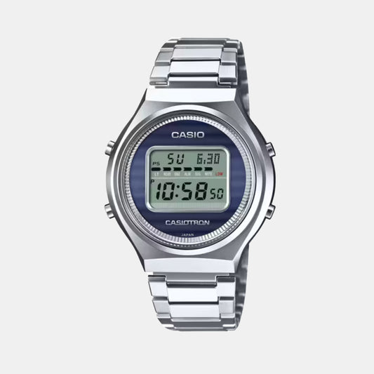 Enticer Men Quartz Blue Dial Digital Stainless steel Watch D337