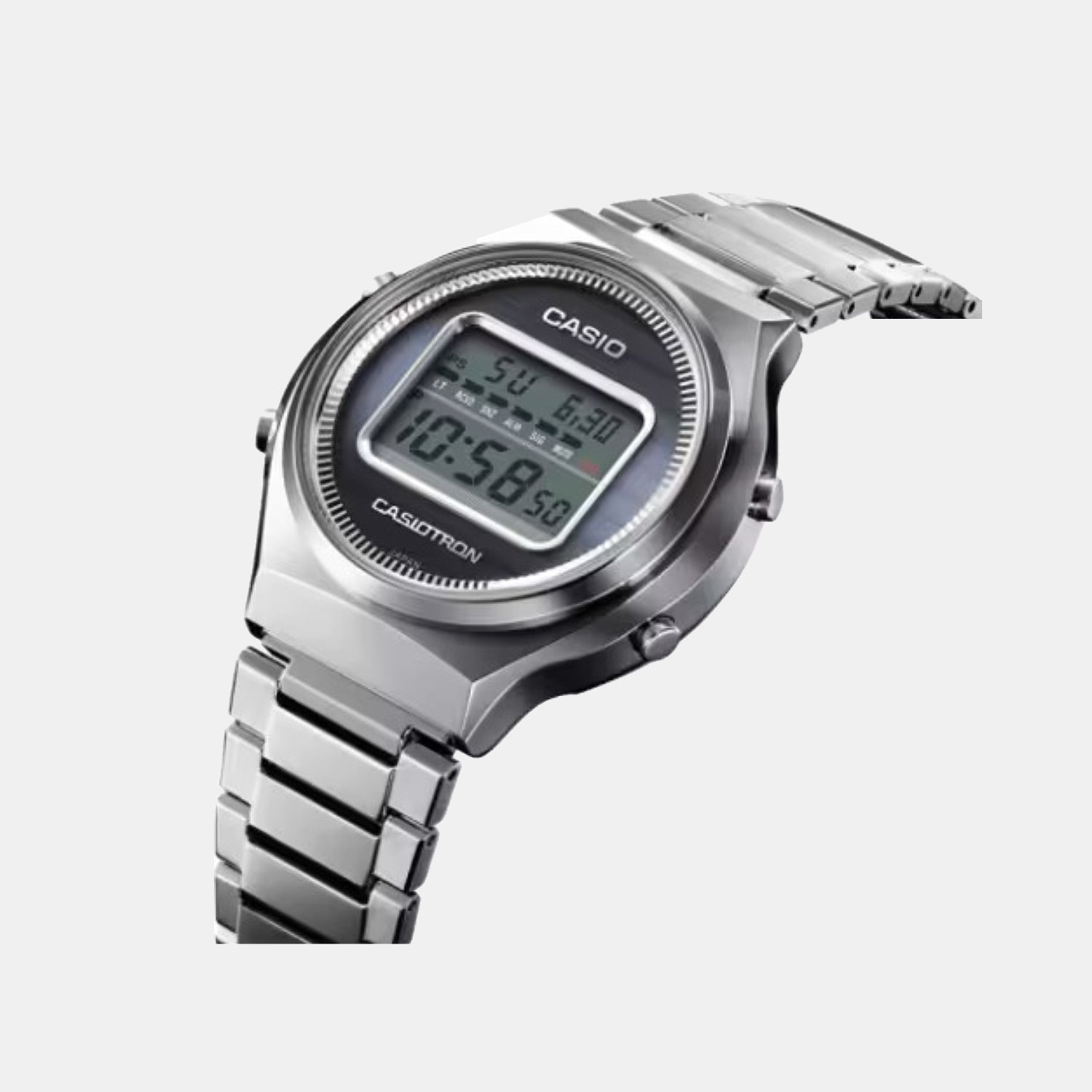 Enticer Men Quartz Blue Dial Digital Stainless steel Watch D337