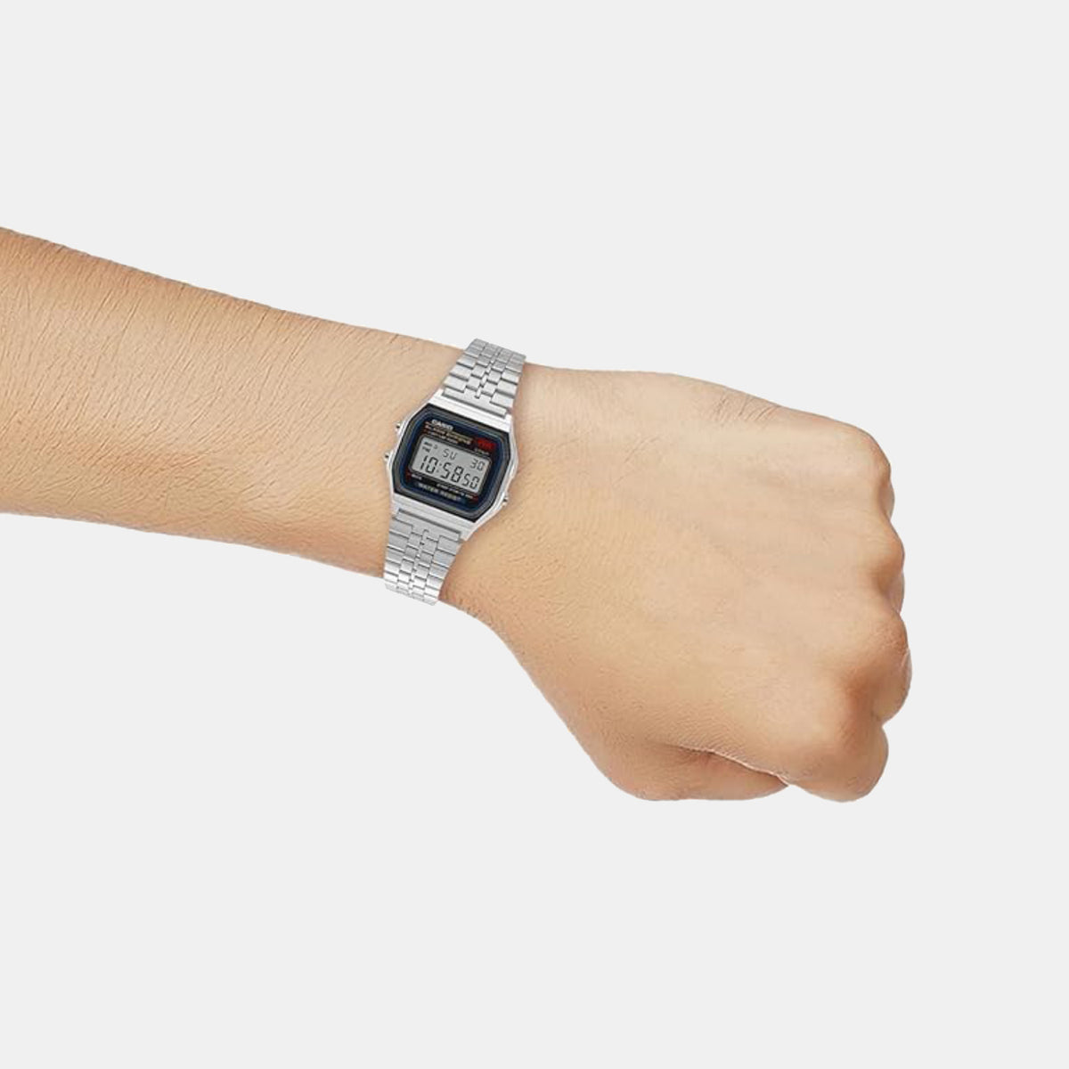 Casio Rectangular Quartz Digital Unisex watch