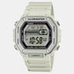 Youth Men Quartz Cream Dial Digital Resin Watch D348