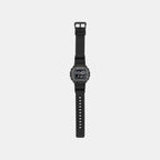 Youth Men Quartz Black Dial Digital Resin Watch D349