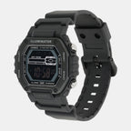 Youth Men Quartz Black Dial Digital Resin Watch D349