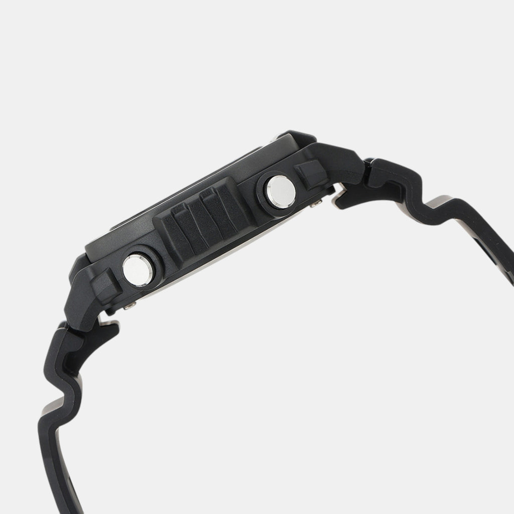 Youth Men Quartz Black Dial Digital Resin Watch D349