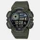 Youth Men Quartz Dark Grey Dial Digital Resin Watch D350