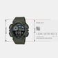 Youth Men Quartz Dark Grey Dial Digital Resin Watch D350