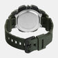 Youth Men Quartz Dark Grey Dial Digital Resin Watch D350