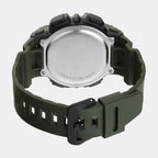 Youth Men Quartz Dark Grey Dial Digital Resin Watch D350