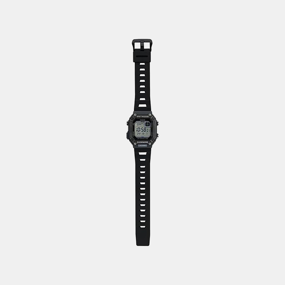 Youth Men Quartz Black Dial Digital Resin Watch D352