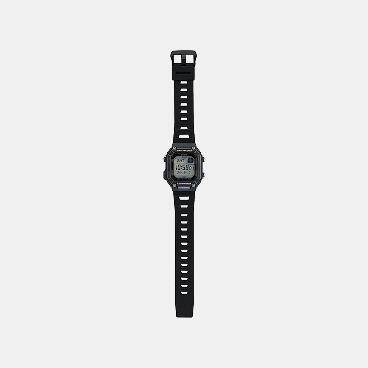 Youth Unisex Quartz Black Dial Digital Resin Watch D352