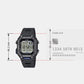 Youth Men Quartz Black Dial Digital Resin Watch D352