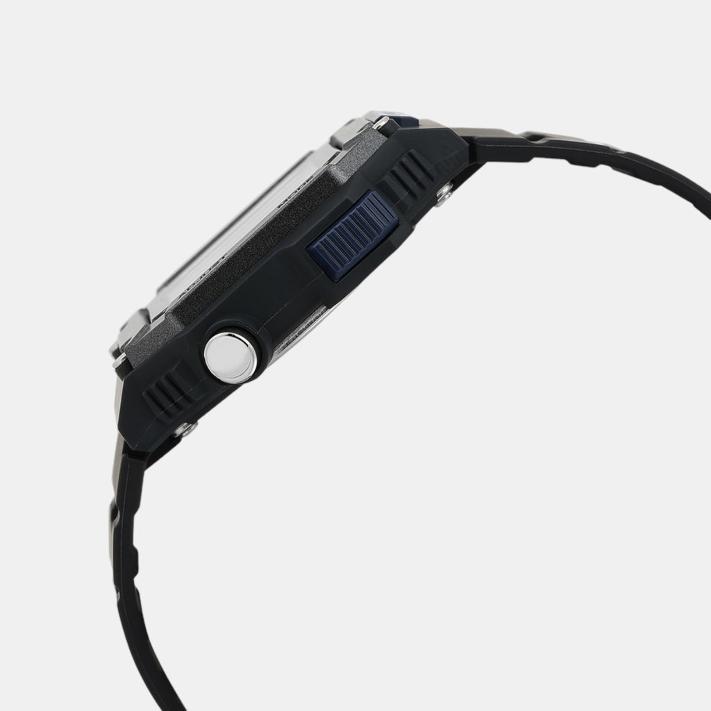 Youth Men Quartz Black Dial Digital Resin Watch D352