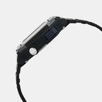 Youth Men Quartz Black Dial Digital Resin Watch D352