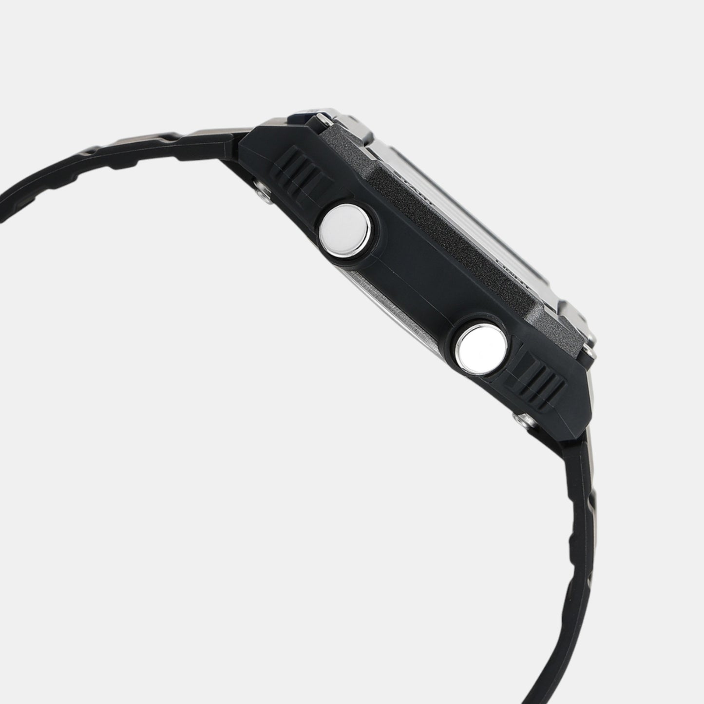 Youth Men Quartz Black Dial Digital Resin Watch D352