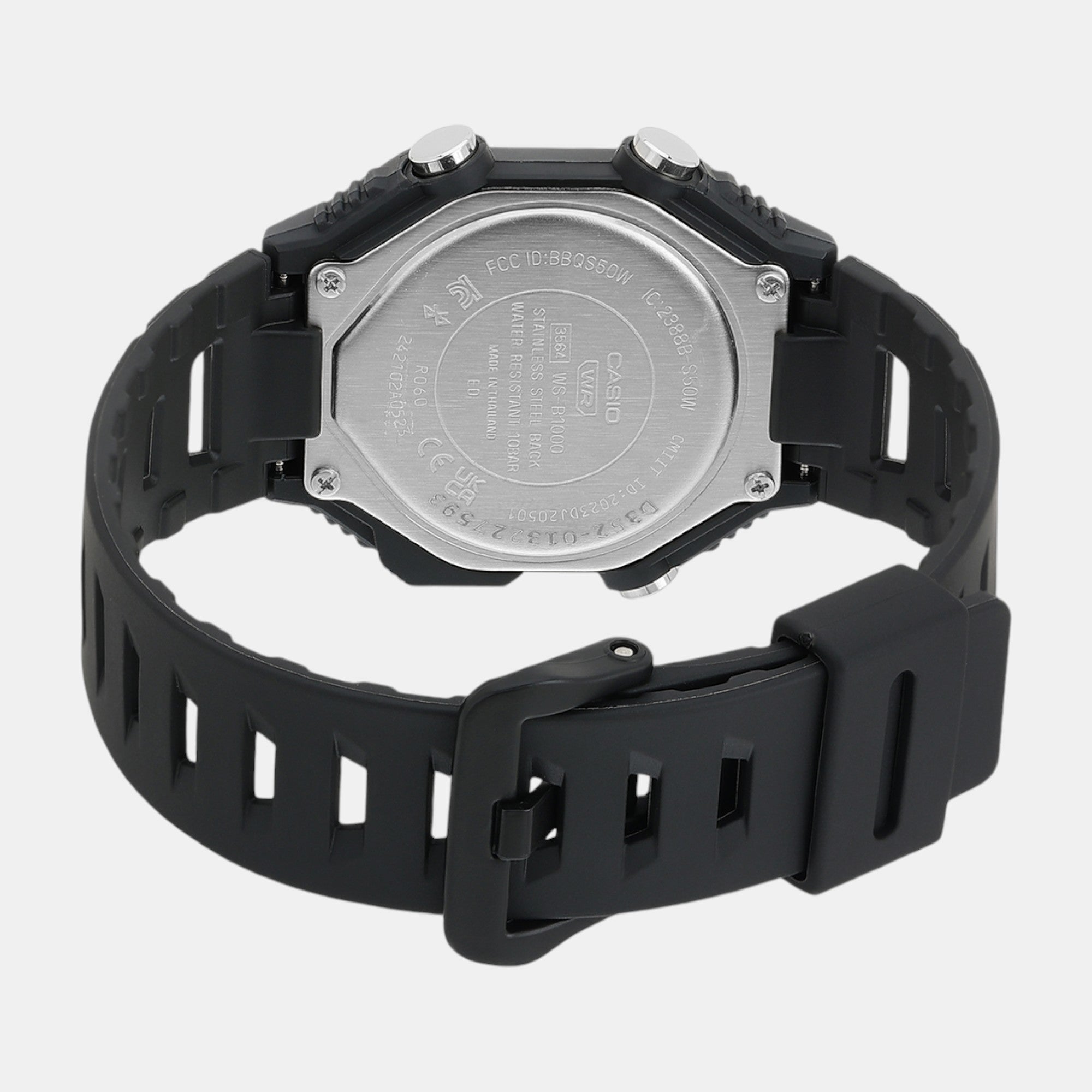Youth Men Quartz Black Dial Digital Resin Watch D352